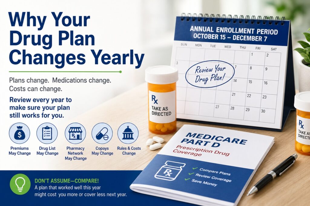 Why Your Medicare Drug Plan Changes Every Year