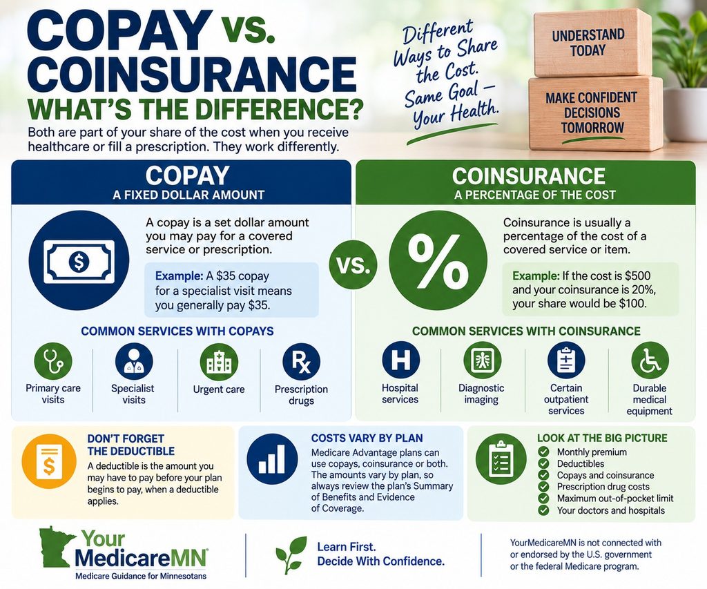Copay vs. Coinsurance