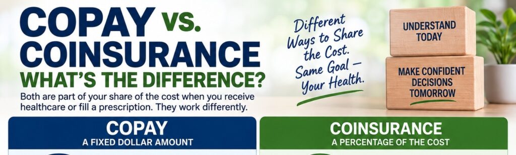 Copay vs. coinsurance