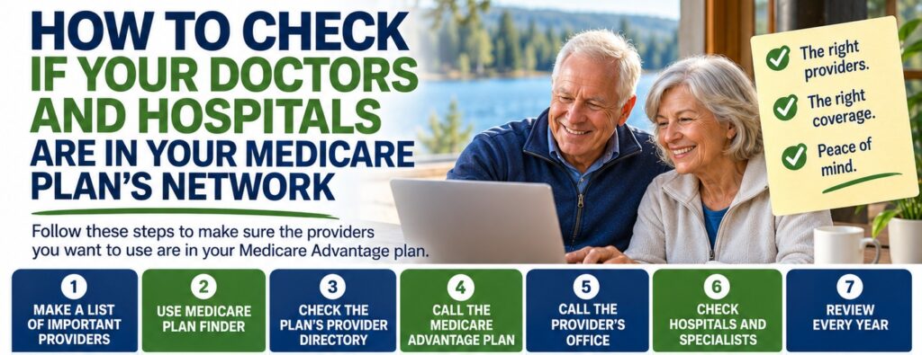 how to check if your doctors are in network